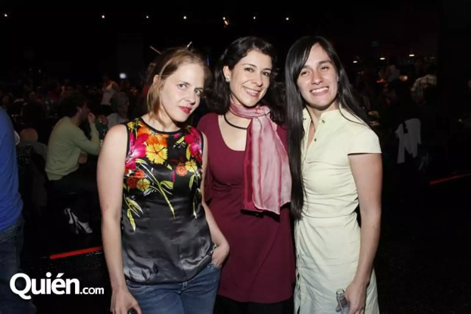 Mariana Gala,Milleth Gómeez y Diana Fidelia