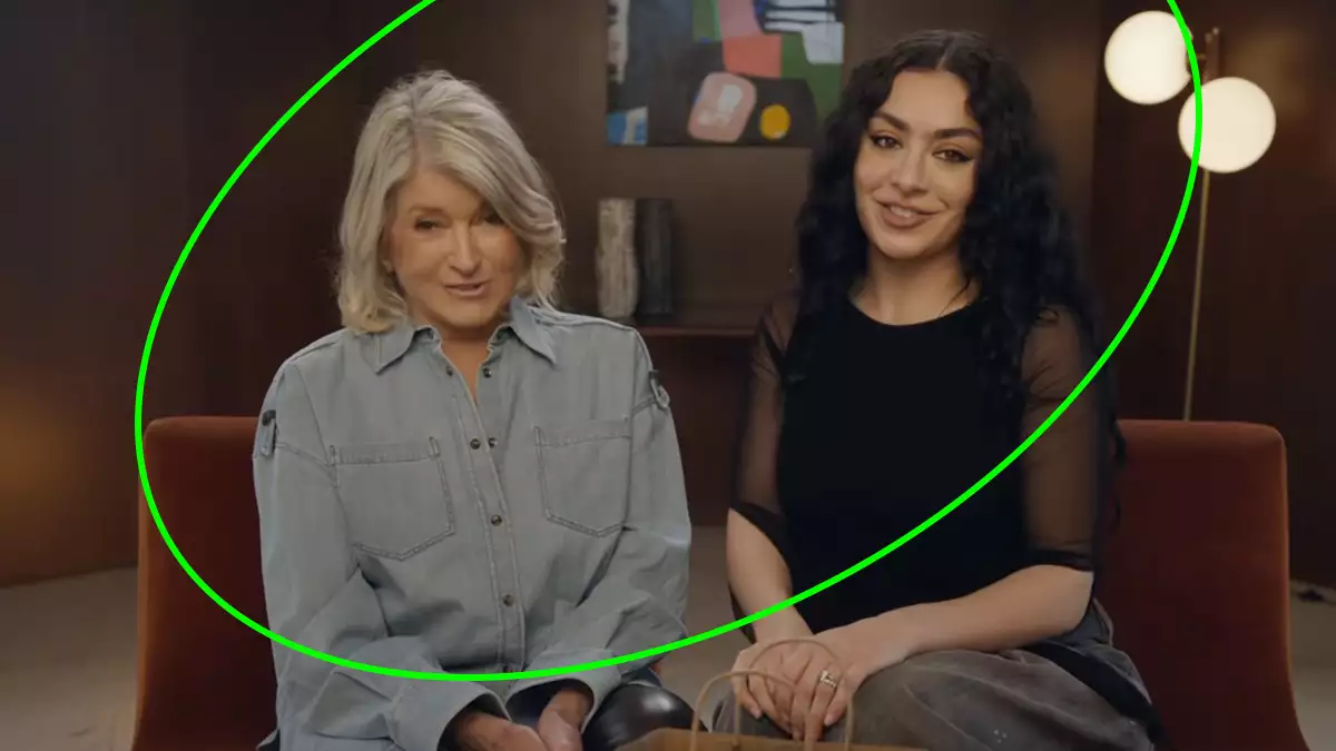 Martha Stewart y Charli XCX