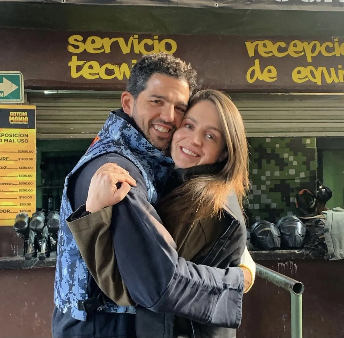 Lucila Mangino y Oso Trava 

