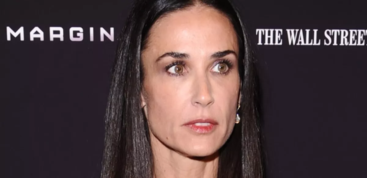 Demi Moore ha sido muy criticada por su pérdida de peso.