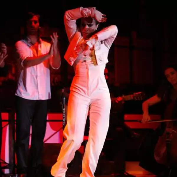 María Juncal en el Gabana