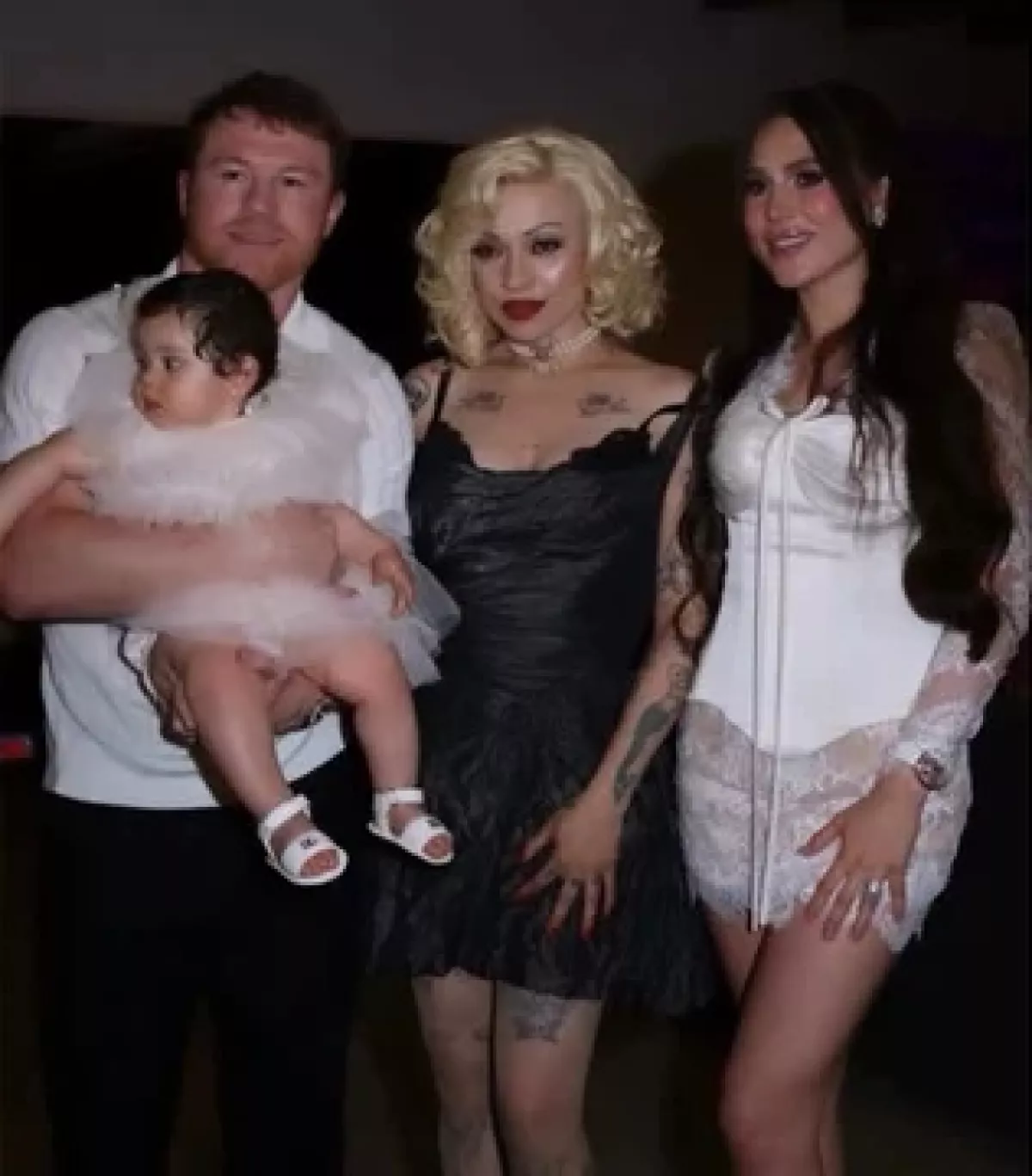 Saúl ‘Canelo’ Álvarez y Fernanda Gómez