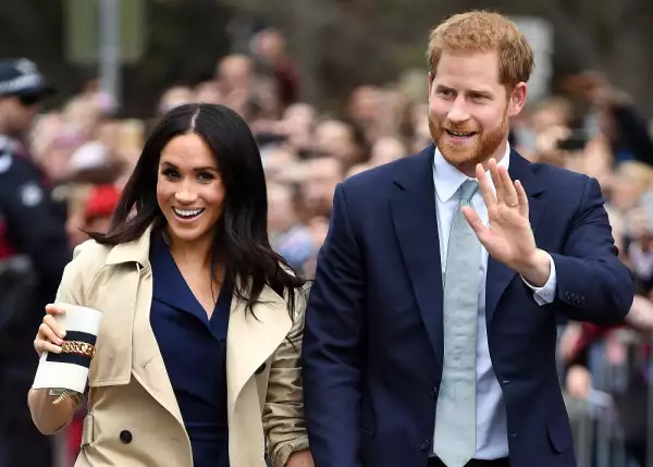 Meghan Markle y el príncipe Harry 