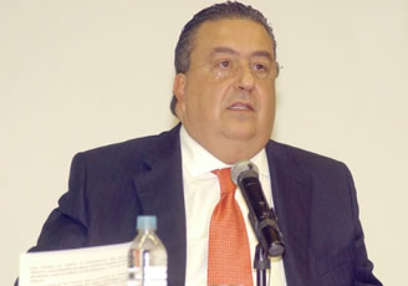 Gómez Mont se reunión con dirigentes del SME en Gobernación. (Foto: Notimex)