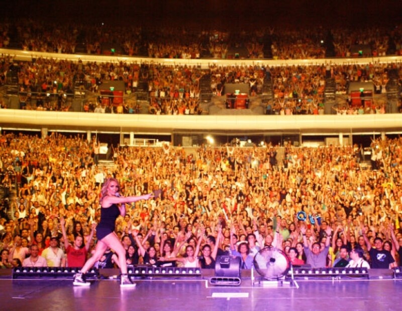 Así lució el Auditorio Nacional durante el concierto de OV7.