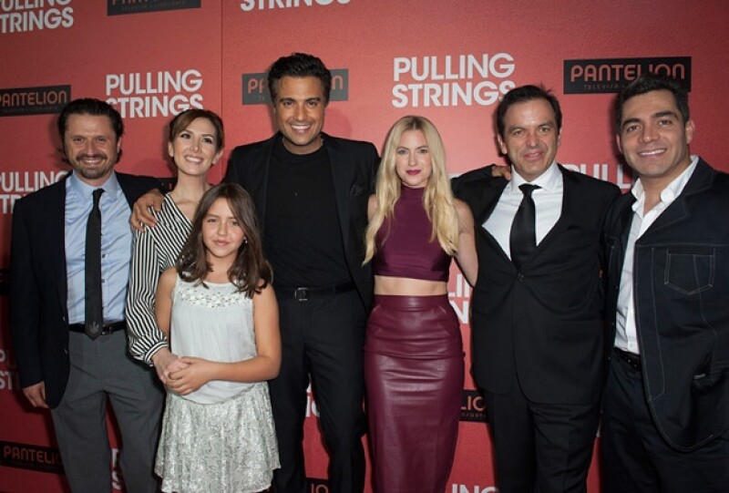 Elenco de la película en Los Ángeles.