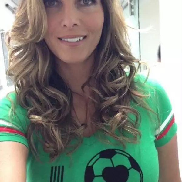 Montserrat Oliver, quien se encuentra en Brasil, es una fiel aficionada a la selección mexicana.