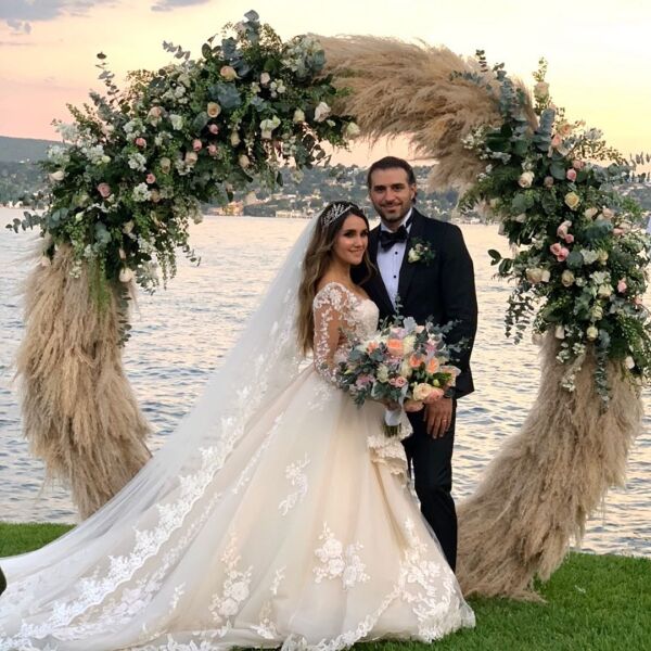 Dulce María y Paco Álvarez