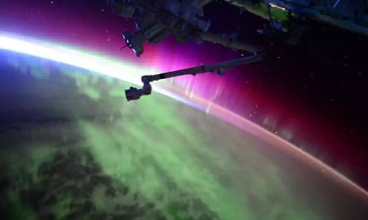 Esta es una de las imágenes captadas por Kelly. (Foto: Twitter/StationCDRKelly)