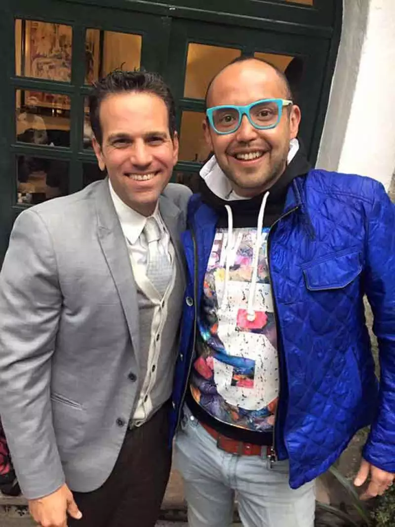 El titular de Primero Noticias y el periodista de espectáculos estuvieron juntos en el baby shower de Odalys, luego de que se dijera que tuvieron problemas por las adicciones de Clark.