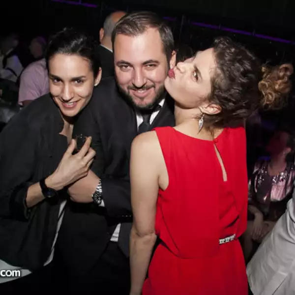 Alexa Halaby, Víctor Martínez y Fernanda Aragonés