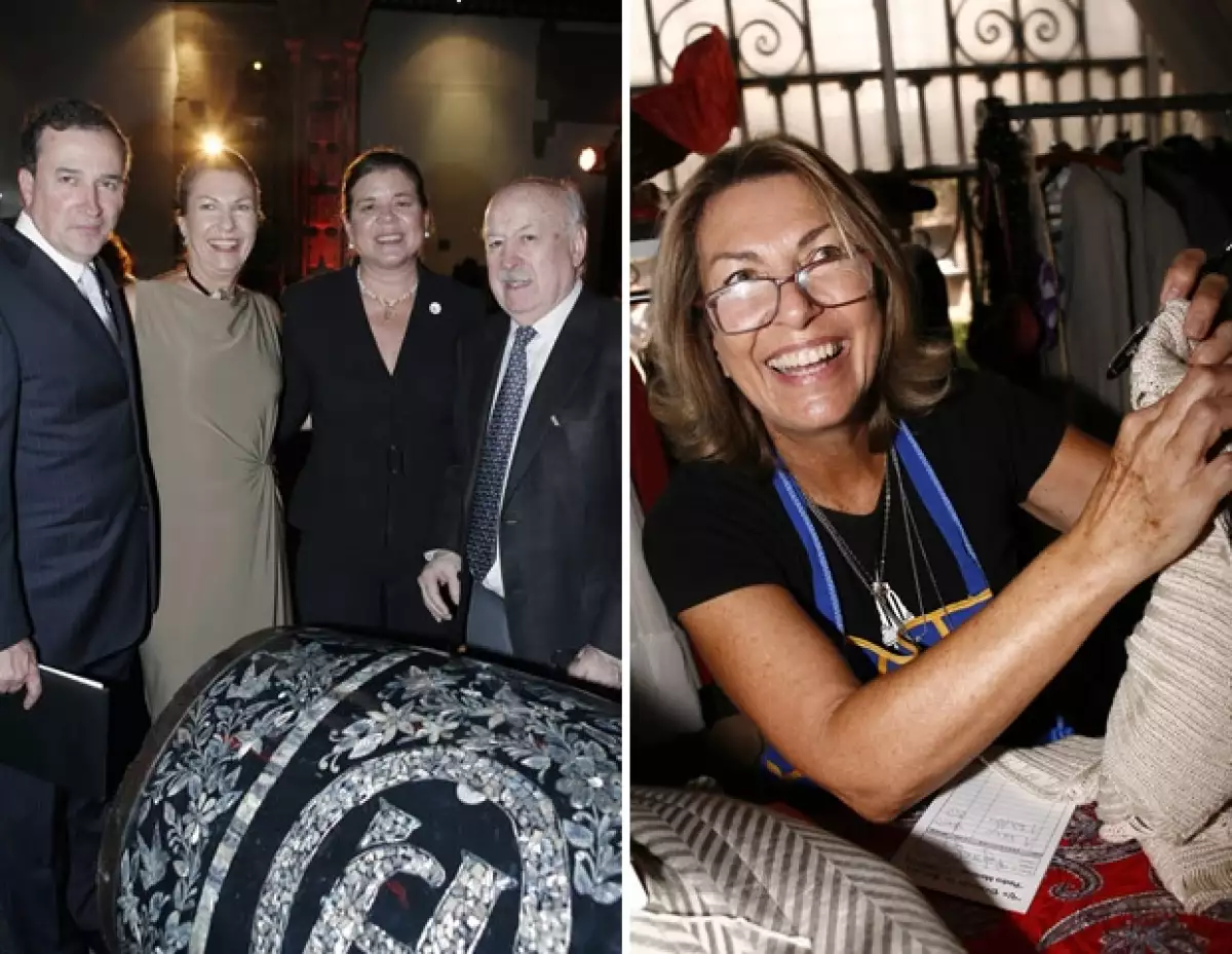 En septiembre asistió a la exposición `Herradura Arte en Barricas 2012´ y al bazar vintage del MAP.