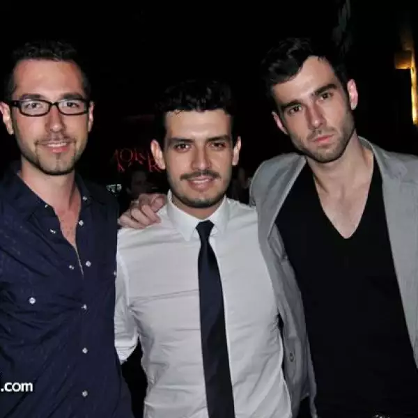 Pablo Garza Segovia,Miguel Gold y Javier Angulo