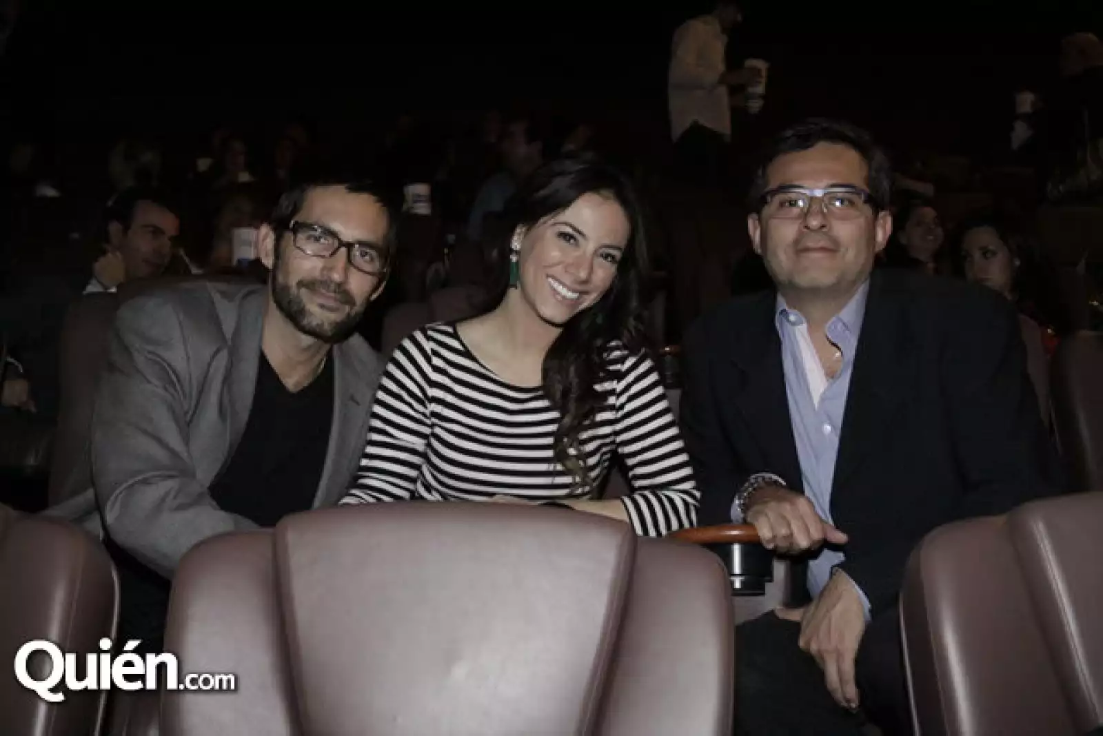 Eamonn Sean, Claudia Lizaldi y Luis Xavier Quijano