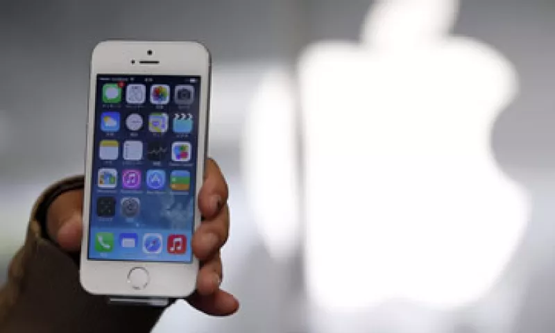 El máximo de Apple era del 18 de septiembre de 2012. (Foto: Reuters)