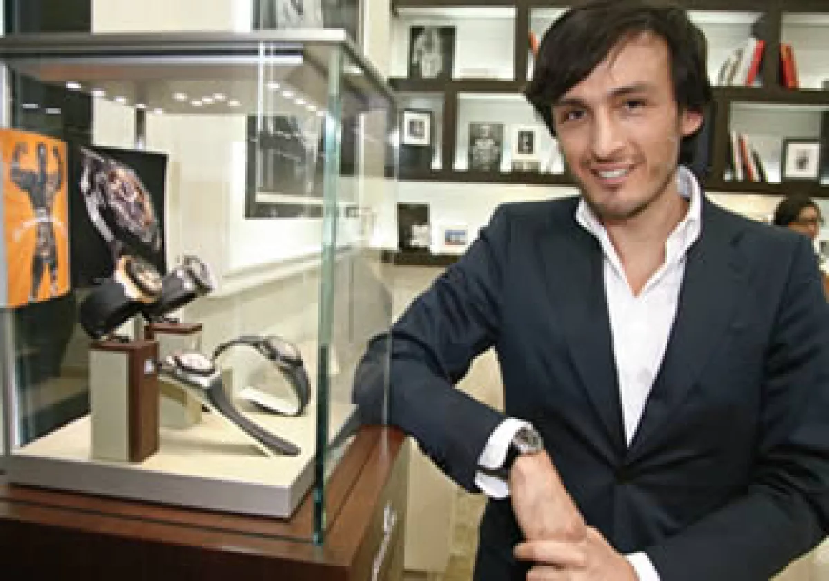 Octavio García, de 42 años de edad, tiene más de 13 años en la industria relojera; los últimos ocho como director artístico de Audemars Piguet. (Foto: Rodrigo Terreros)