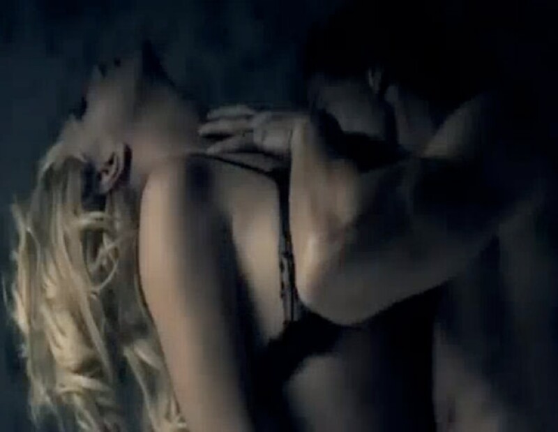 Britney realizó escenas muy eróticas.