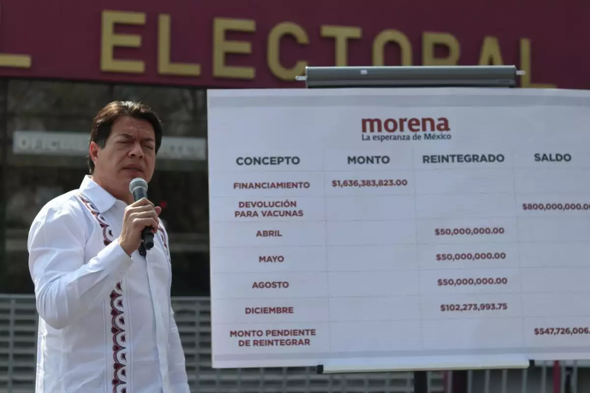 Mario Delgado, presidente de Morena