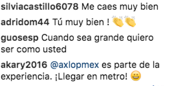 Seguidores aman a Elías Ayub por viajar en metro.