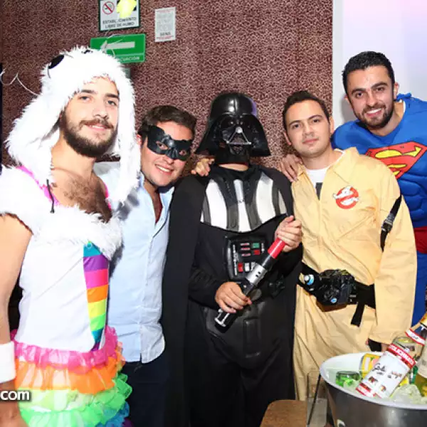 Beto Mateo,José Fajer,Oscar Manzano,Alejandro Blas y Carlos Sanguino