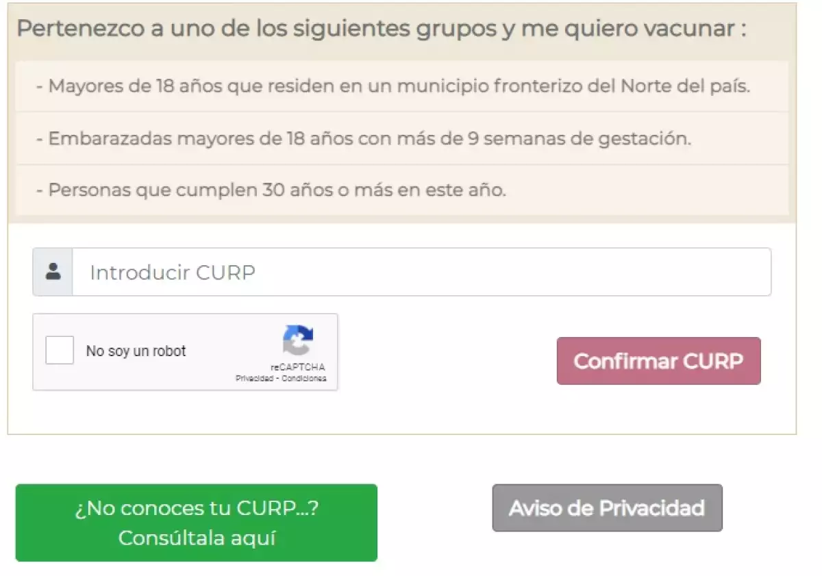 como sacar la curp gratis por internet