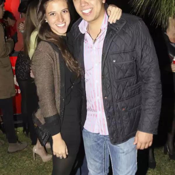 Adriana Covarrubias y Santiago Tejeda