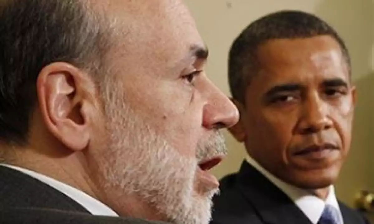 Barack Obama y Ben Bernanke se reunieron un día después de que la Reserva Federal decidió mantener las tasas de interés. (Foto: Reuters)