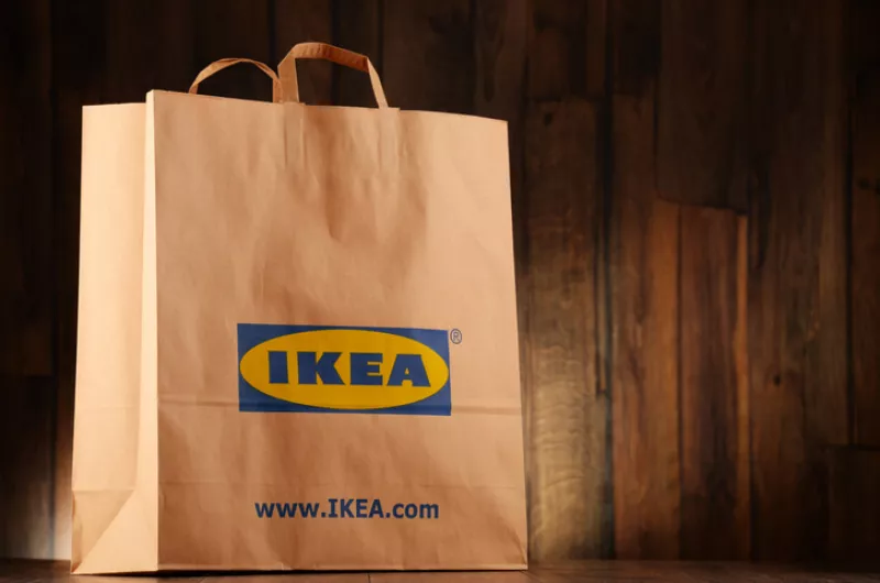 Original IKEA paper shopping bag