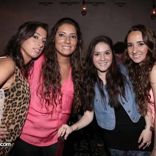 Alejandra y Regina Castro, Daniela Concha y Sofía Martín del Campo