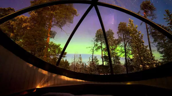 Aurora Bubbles, hoteles Nellim Wilderness (Finlandia)