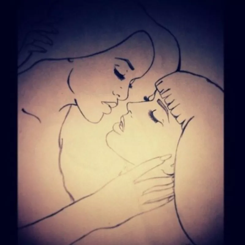 Muy al estilo de "I Kissed A Girl", Katy felicitó a Riri a través de Instagram y lo hizo como nunca antes se había visto a las cantantes: a punto de darse un beso.