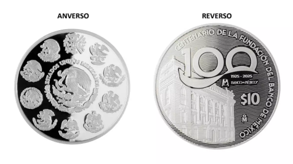 Banxico lanza nueva moneda de 10 pesos para celebrar sus 100 años, ¿dónde conseguirla?