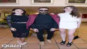 Zuria Vega, Josemaría Torre y Ona Casamiquela listos para salir del hotel con el look de la premiere.