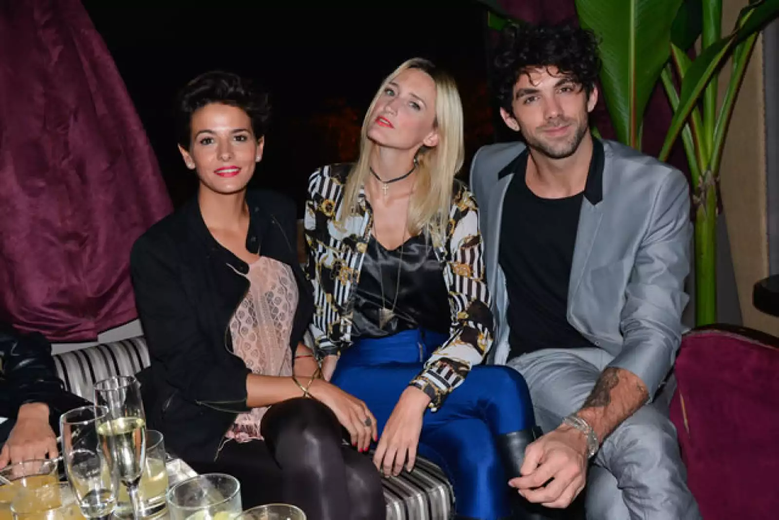 Natalia Pellerih,Tati Perkins y Antu.