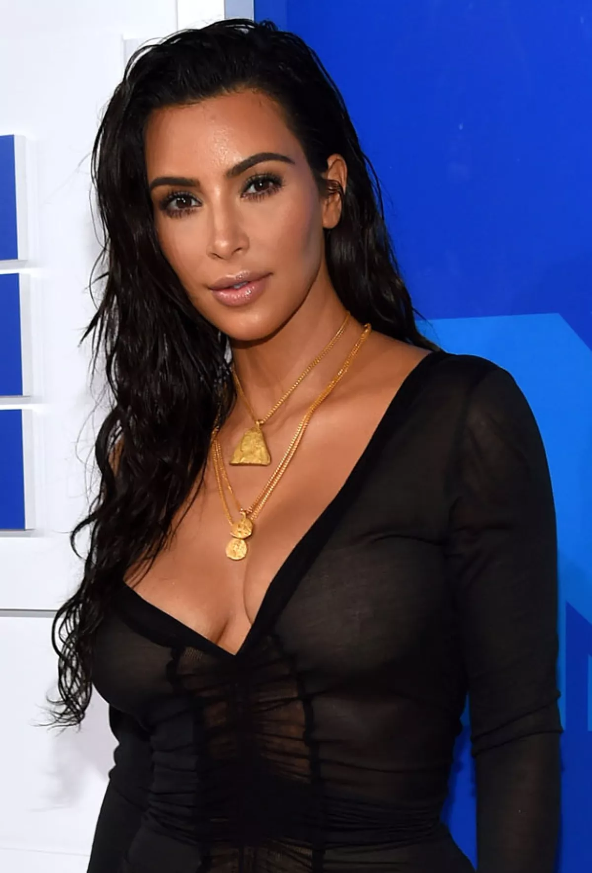 Kim robó miradas durante los VMAs hace un par de semanas por su look.