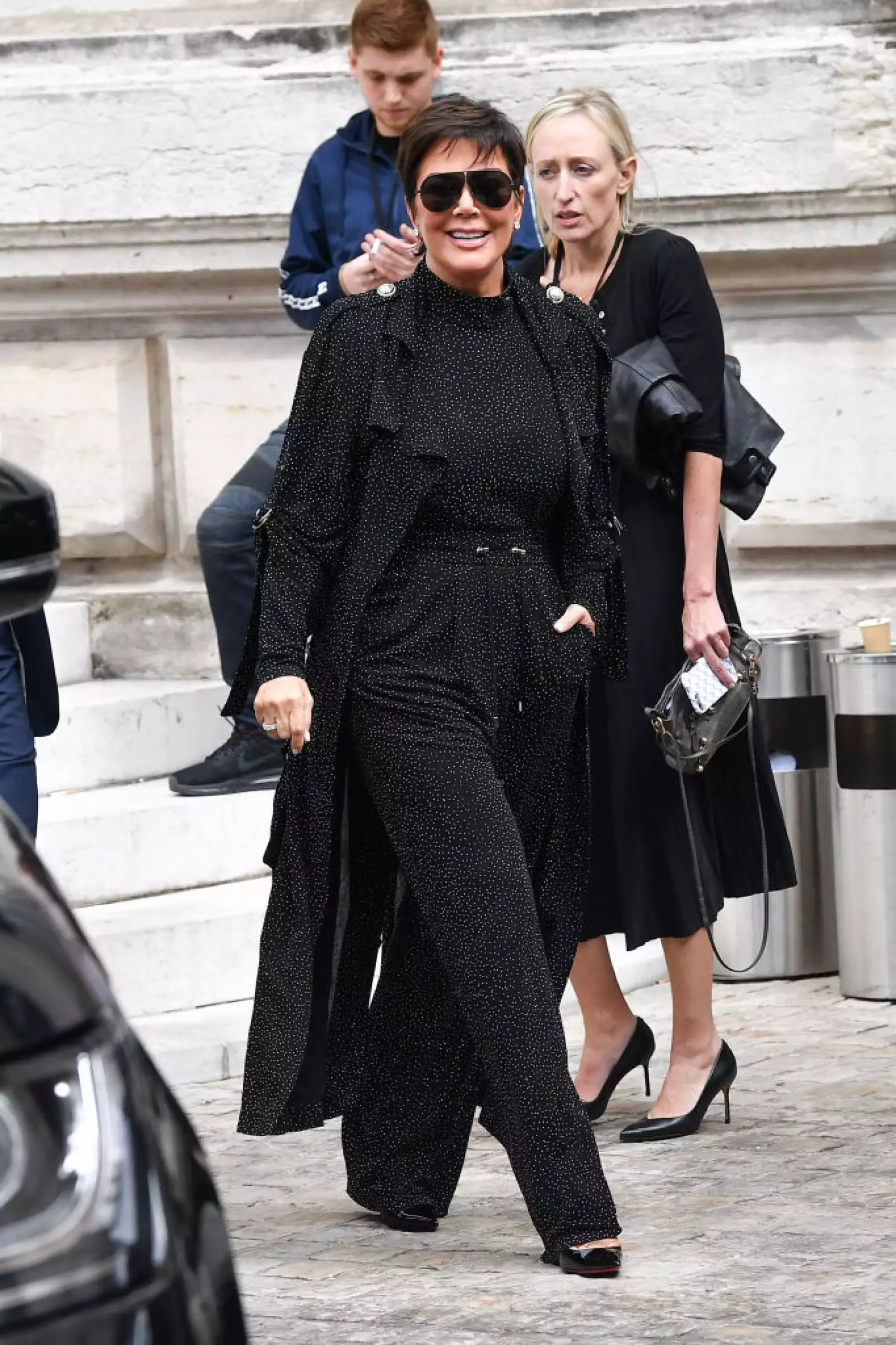 Balmain : Outside Arrivals -  Paris Fashion Week - Womenswear Spring Summer 2020