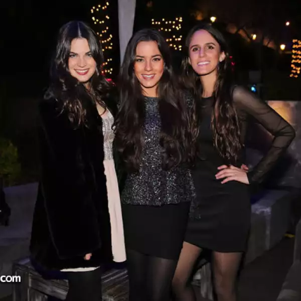 Lissette Orozco, Jimena Gonzalo y Mariana Sánchez