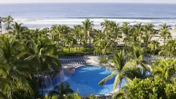 tropical resort