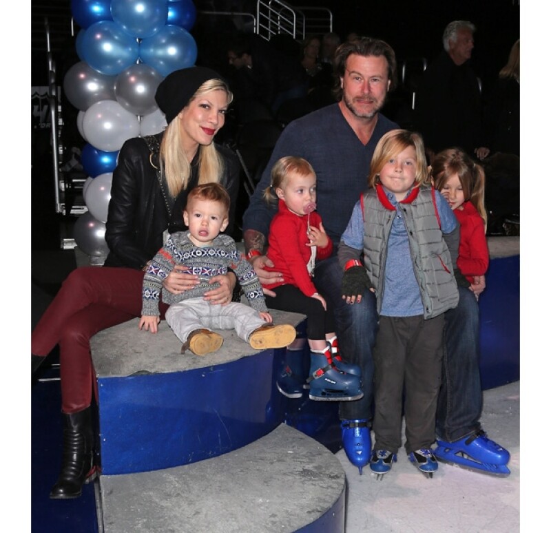 Tori y Dean formaban una linda familia antes de la infidelidad del canadiense.