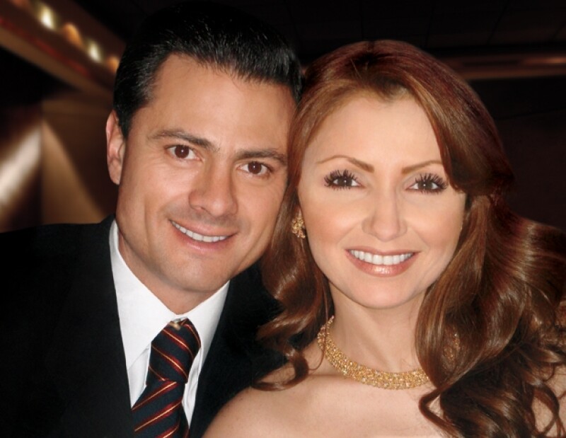 Enrique Peña Nieto y su Primera Dama, Angélica Rivera