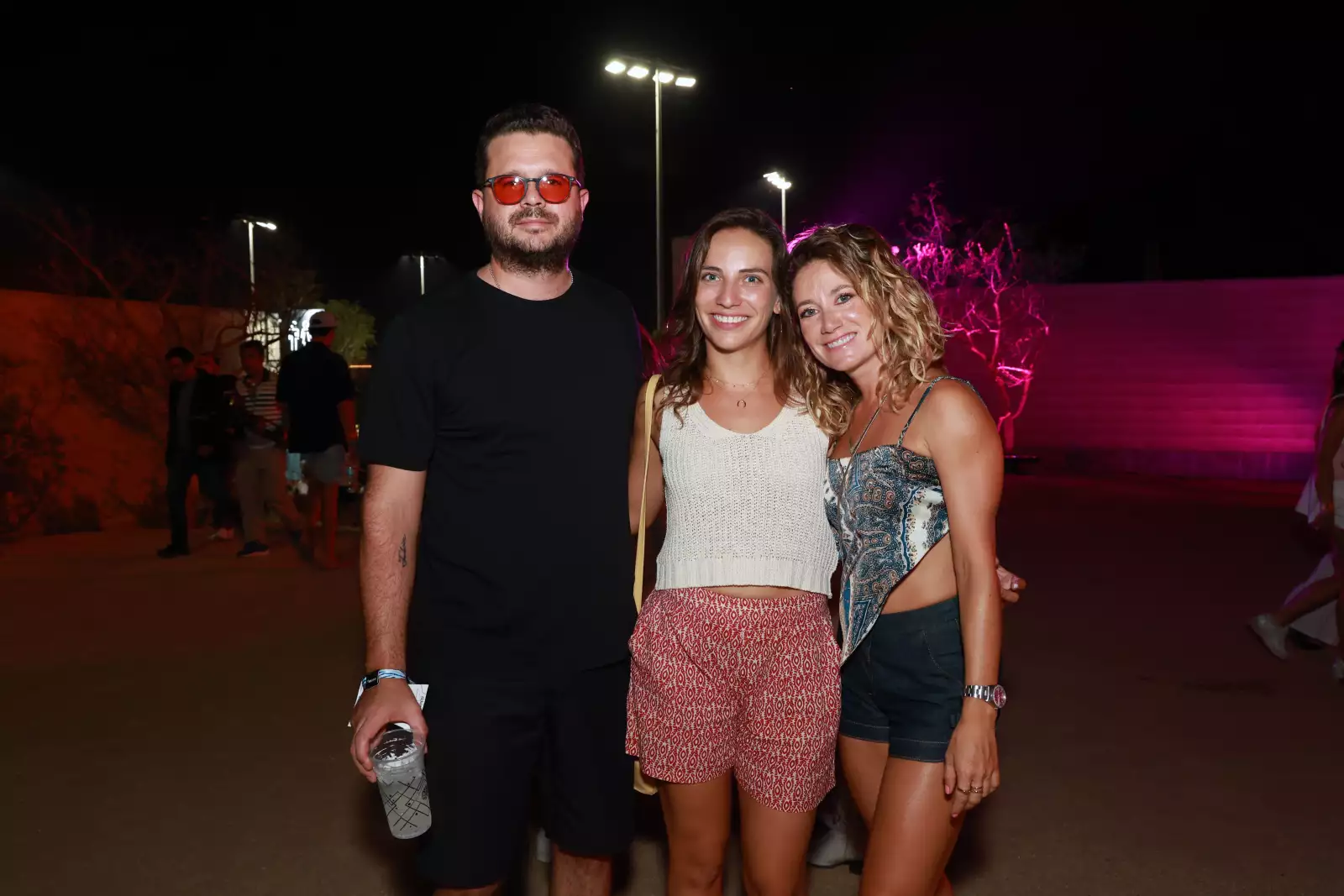 Severiano Tamayo , Marella Tavano y Paty Iris 