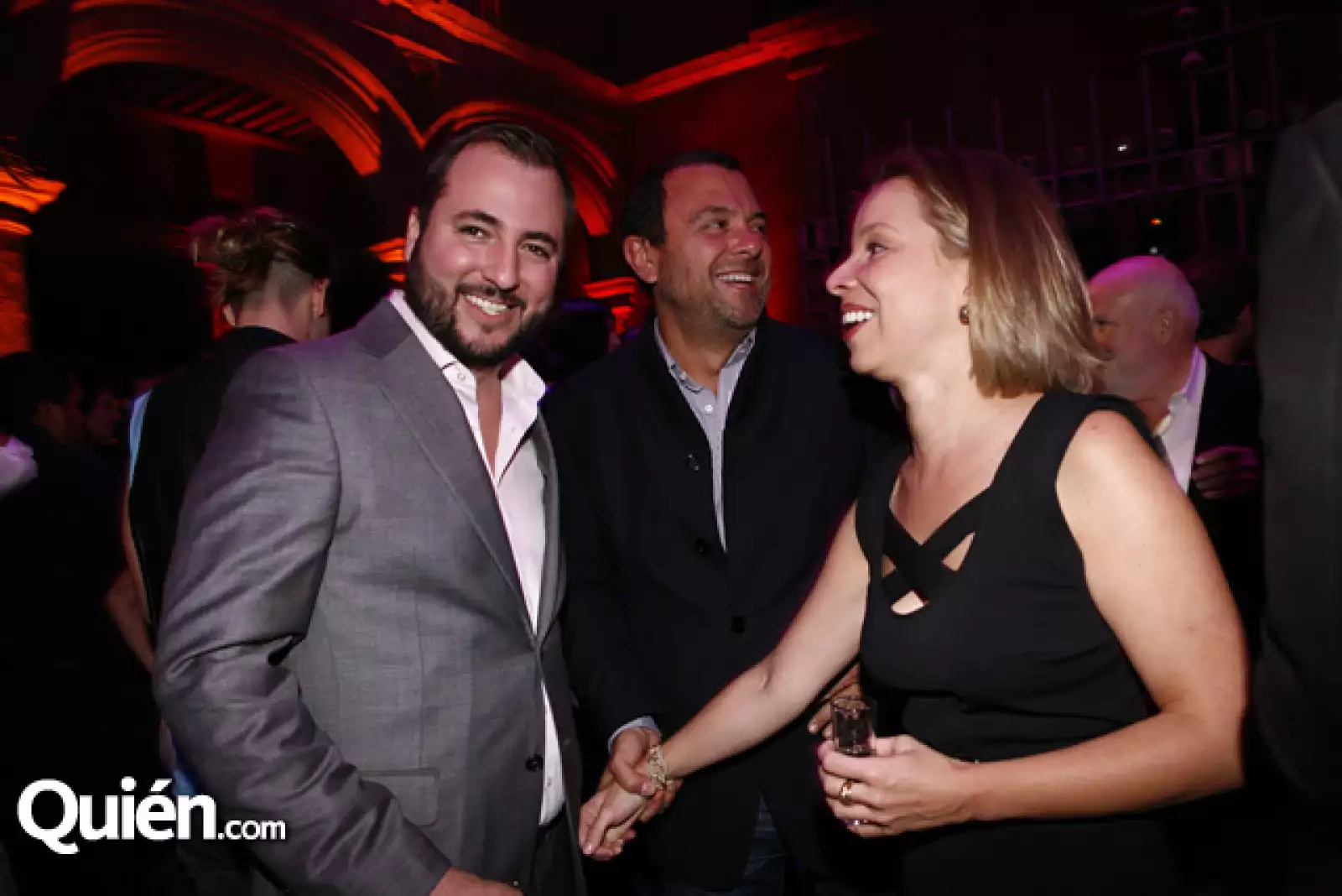 Víctor Martínez, Enrique Guerrero y Gabriela Jiménez