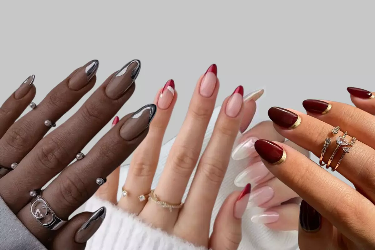 uñas para navidad