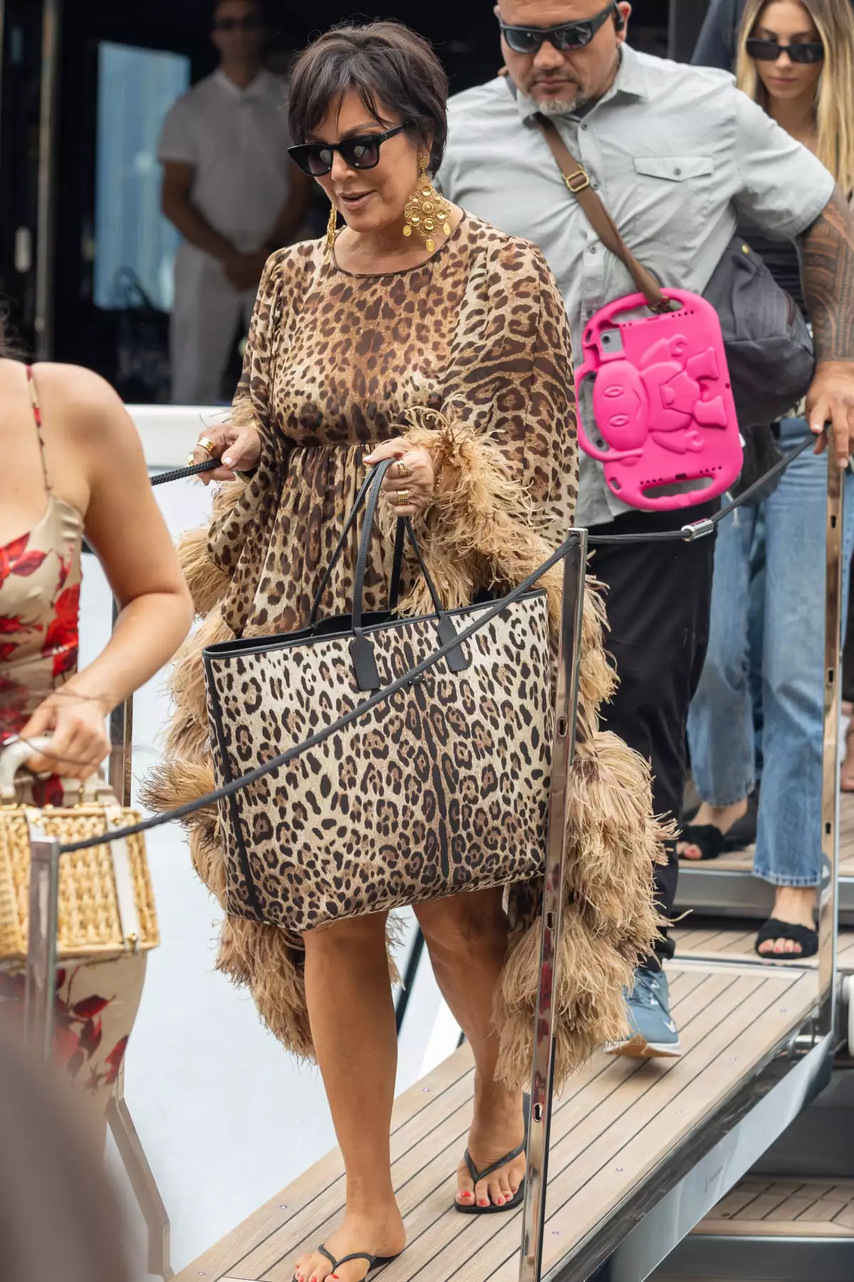 Kardashians dock for wedding in Portofino, Italy - 21 May 2022