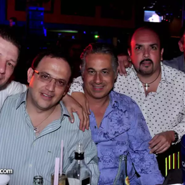 Adrián Arrambide, Héctor Montemayor, Eduardo Arrambide, Armando Ballín y Raúl Piñeiro