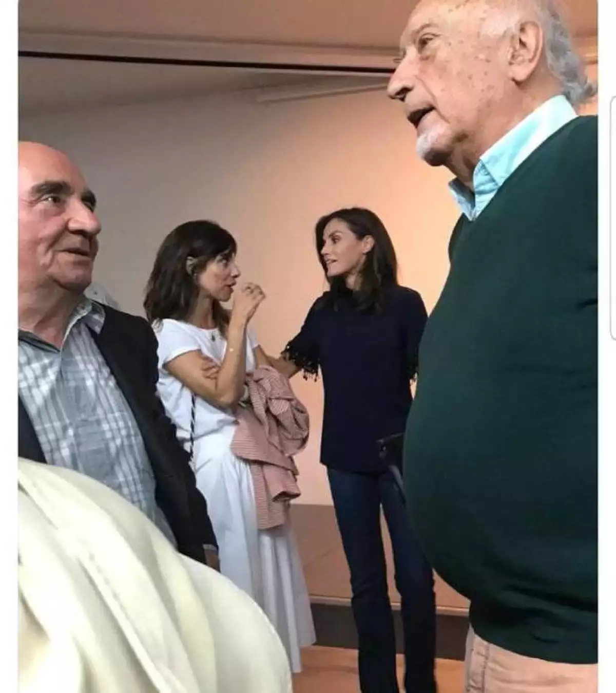 Reina Letizia y Maribel Verdú