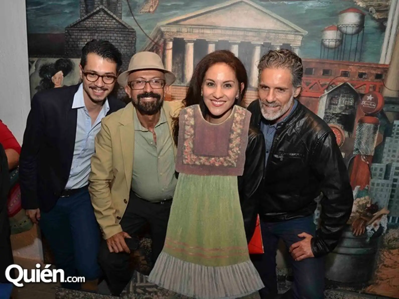 Luis Fernando Martínez,Óscar Román,Eli García Lourdes y Carlos Vizdikian