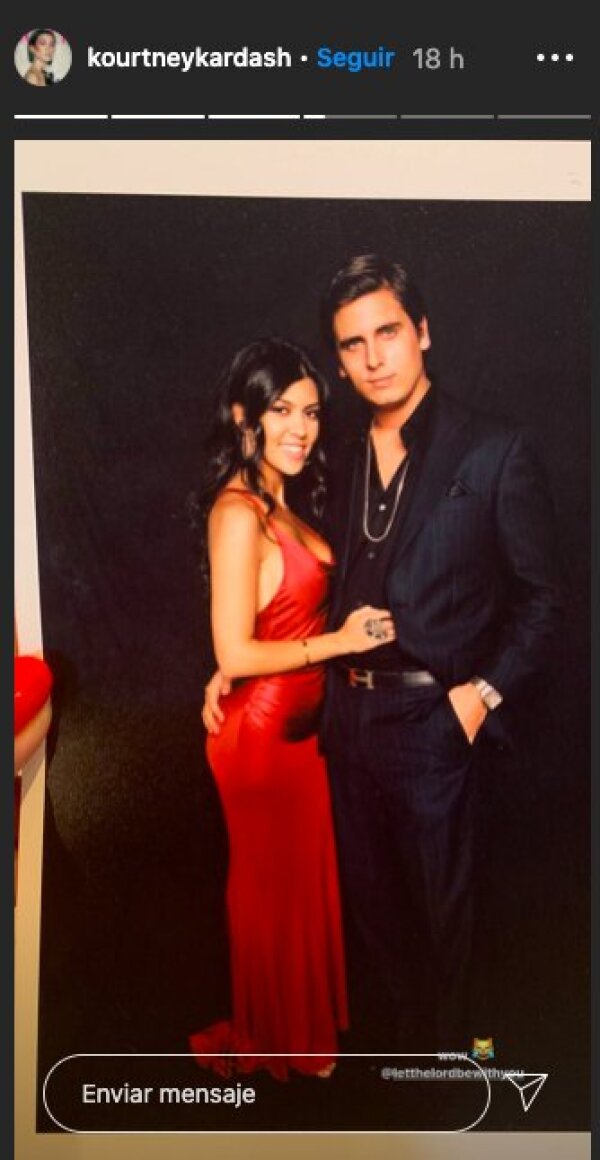Kourtney Kardashian y Scott Disick