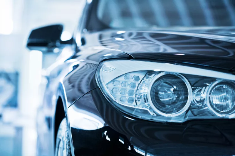 BMW 530d Car Head lights