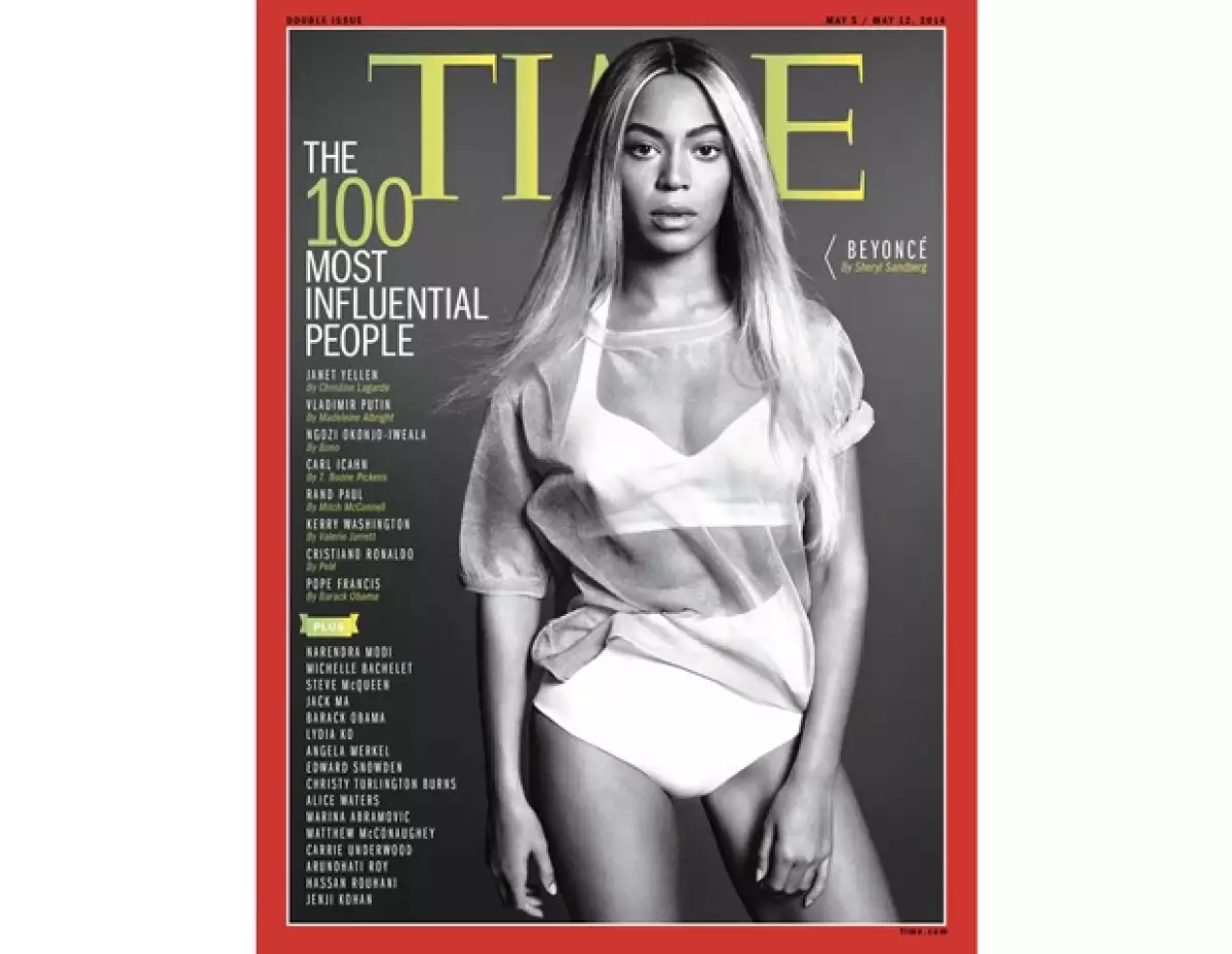 La cantante es la portada en el número donde aparece la lista en la que también están incluidos el presidente Barack Obama y Cristiano Ronaldo.